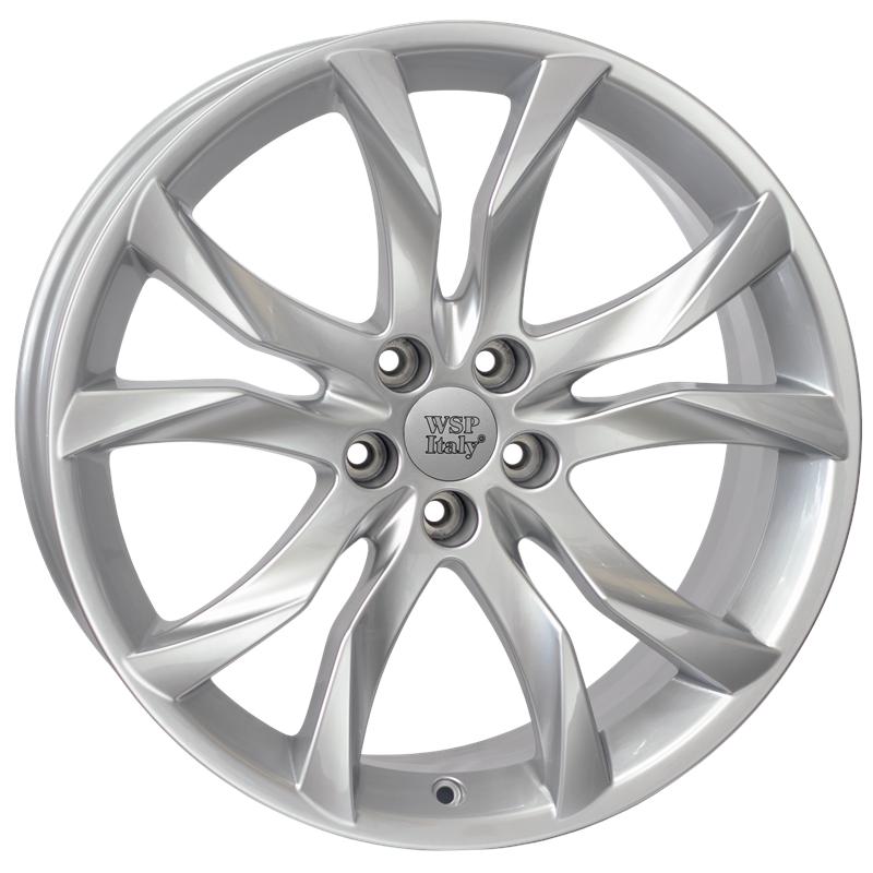 Cerchi in Lega WSP ITALY W853 Le Mans Rcz Hyper Silver 5 fori 19\" 8.5X19 ET27 5x108